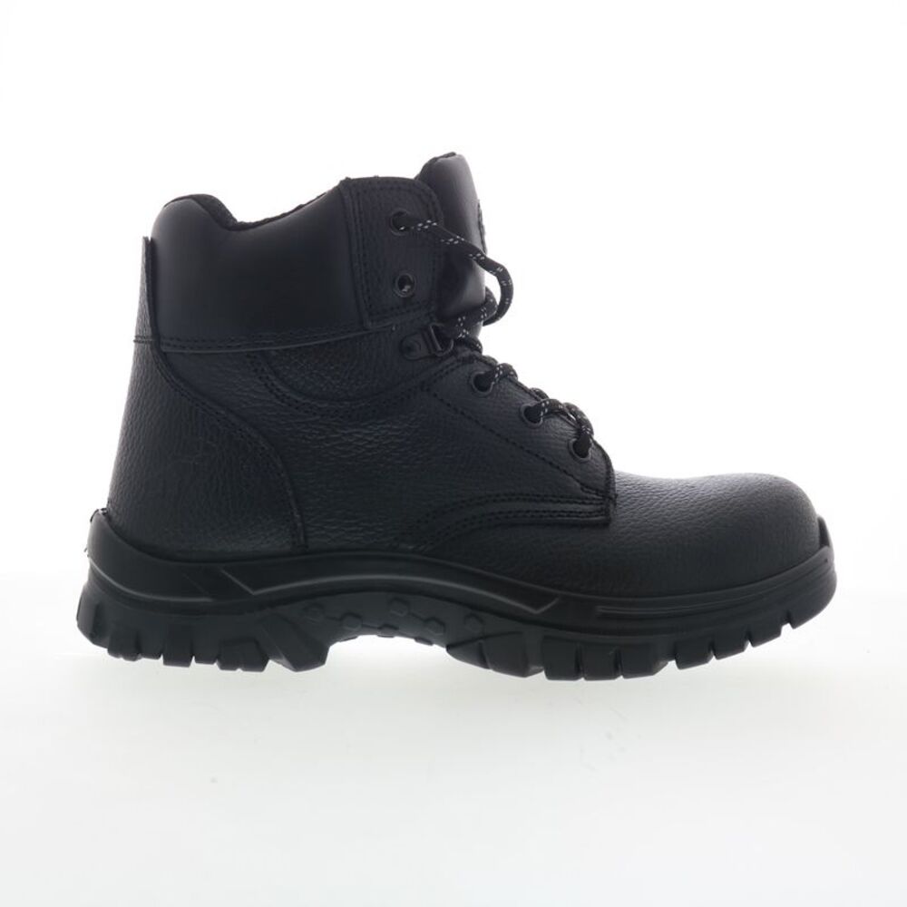 Mack Mens Tradesman Steel Toe Slip Resistant Heat Resistant Black Boots (NWT)